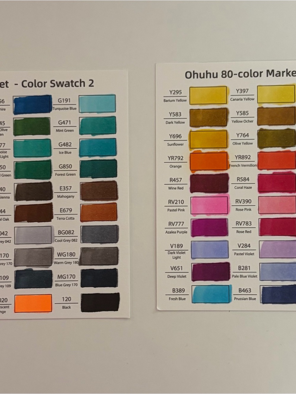 Ohuhu 80-Color Marker Set - Picture 3 of 3